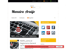 Tablet Screenshot of manairaaraujo.com